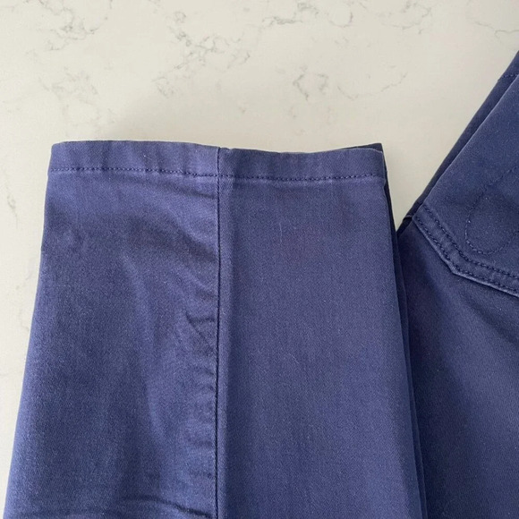 Calvin Klein Jeans Casual 5 Pocket Boot Cut Ankle Length Cotton Jeans Blue Sz 8 - Picture 4 of 11